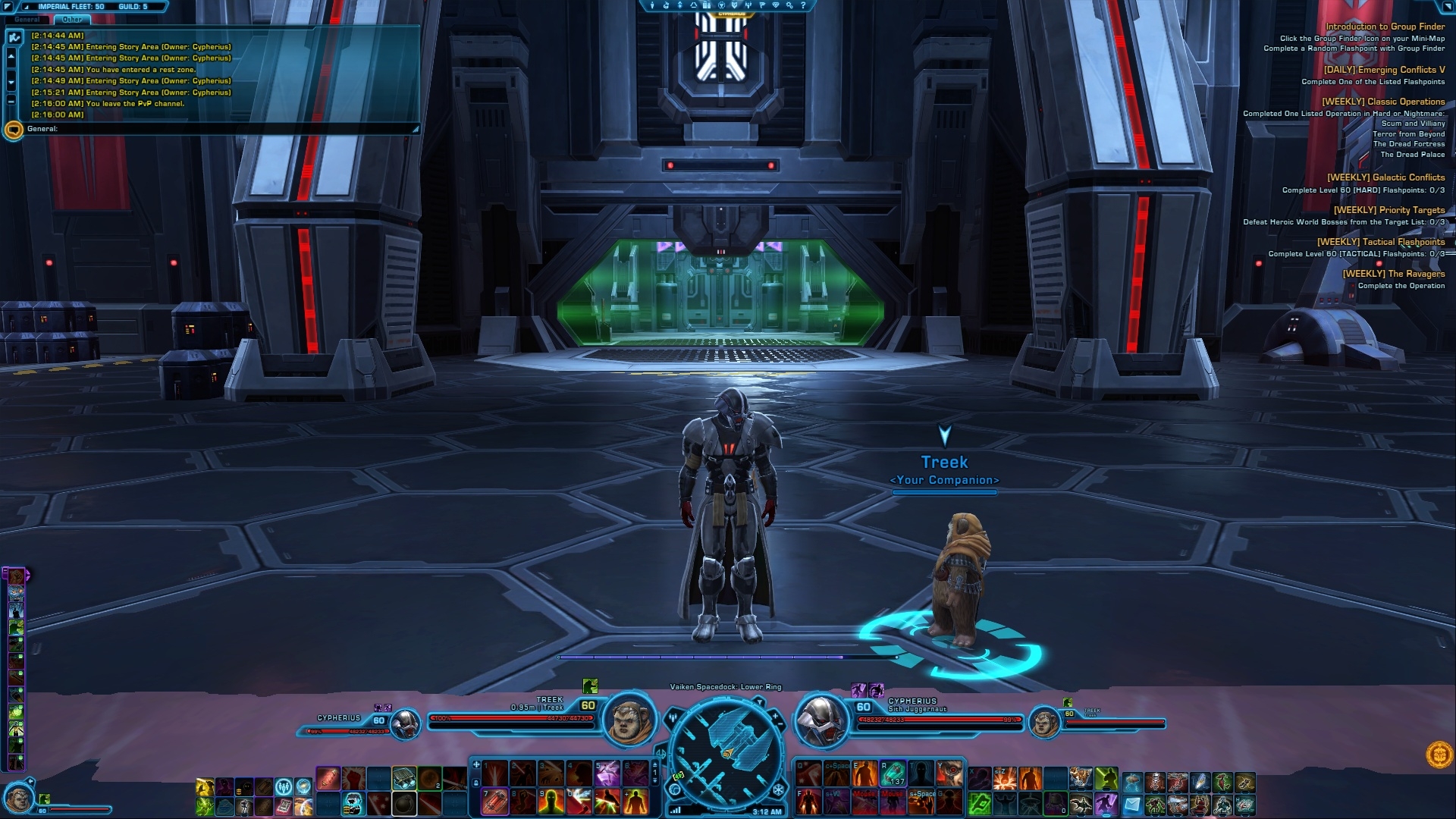 Cypherius Juggernaut DPS interface : Sith Warrior : SW:TOR I
